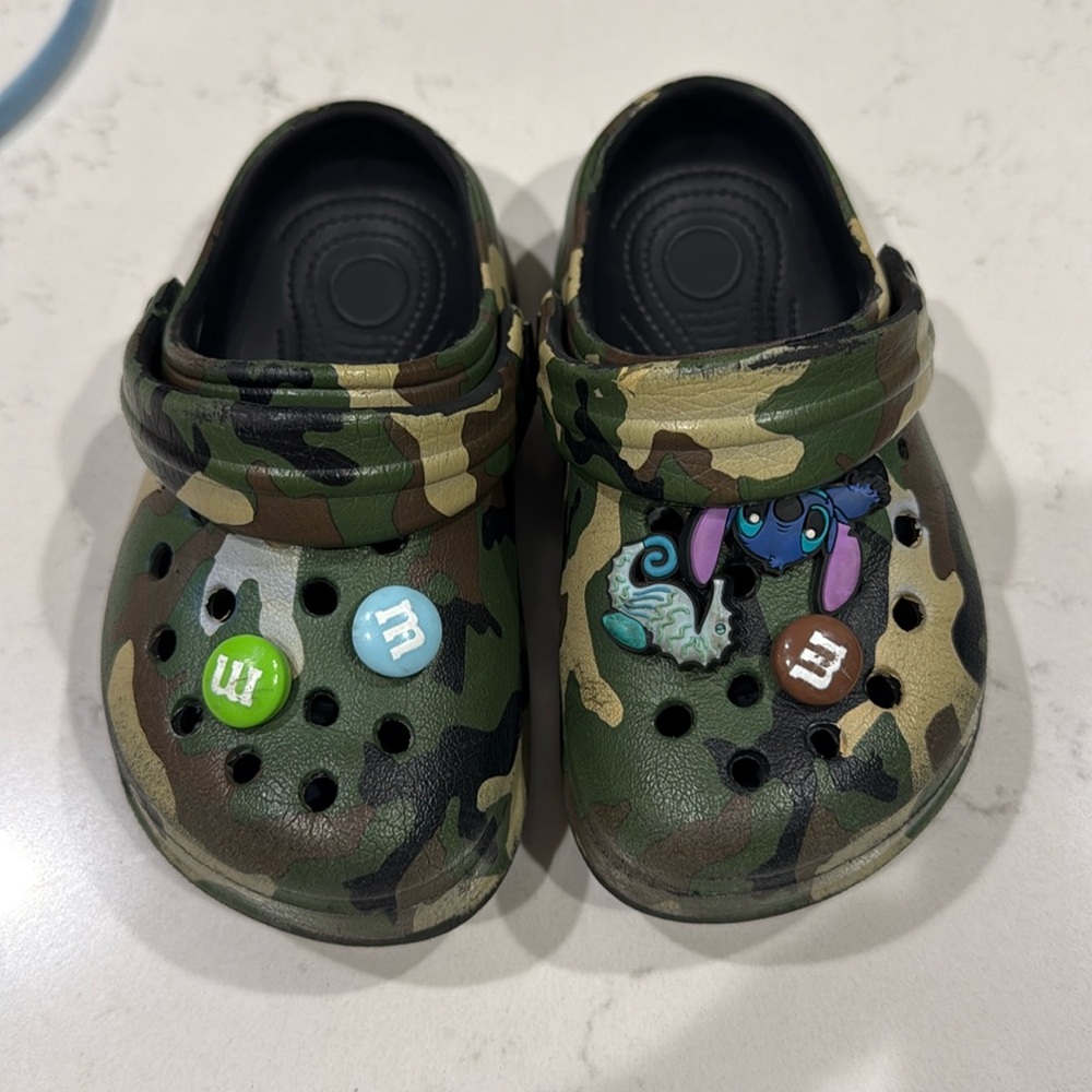 Camo Crocs
